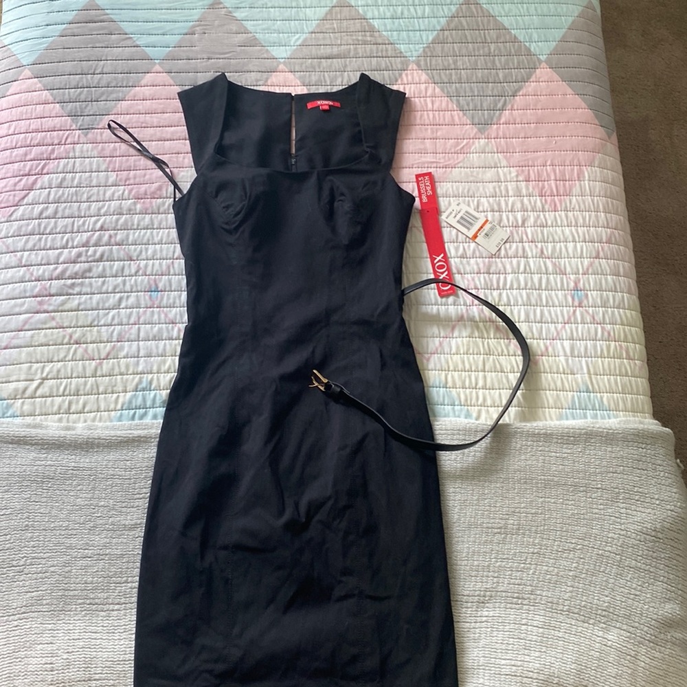 Black macys dress new with tags size 3/4